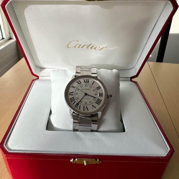 Cartier 42mm Men's Ronde Solo Automatic - Picture 6 of 10